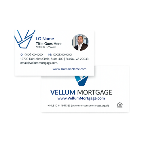 Vellum Custom Business Cards