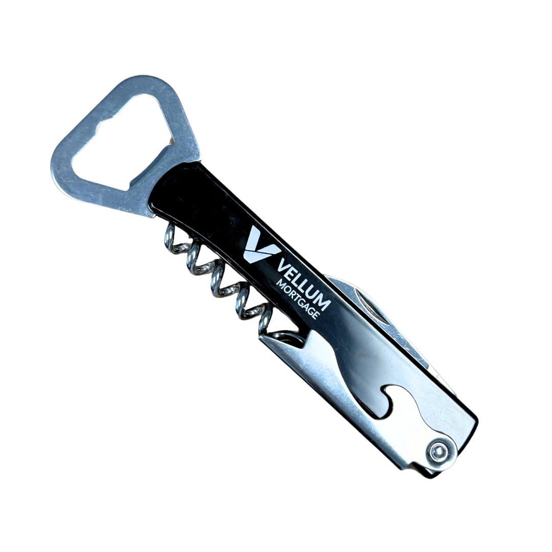 Bottle Opener with Cork Screw