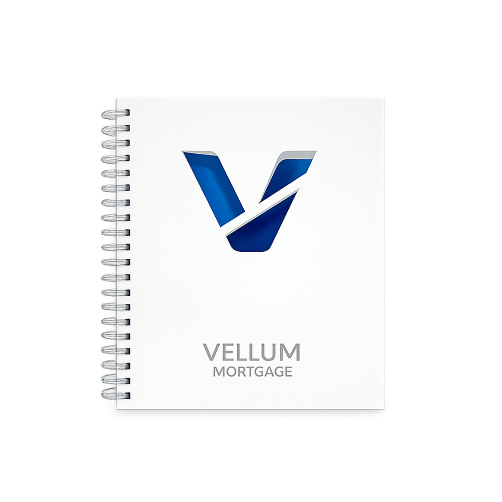 Vellum Branded Notebook
