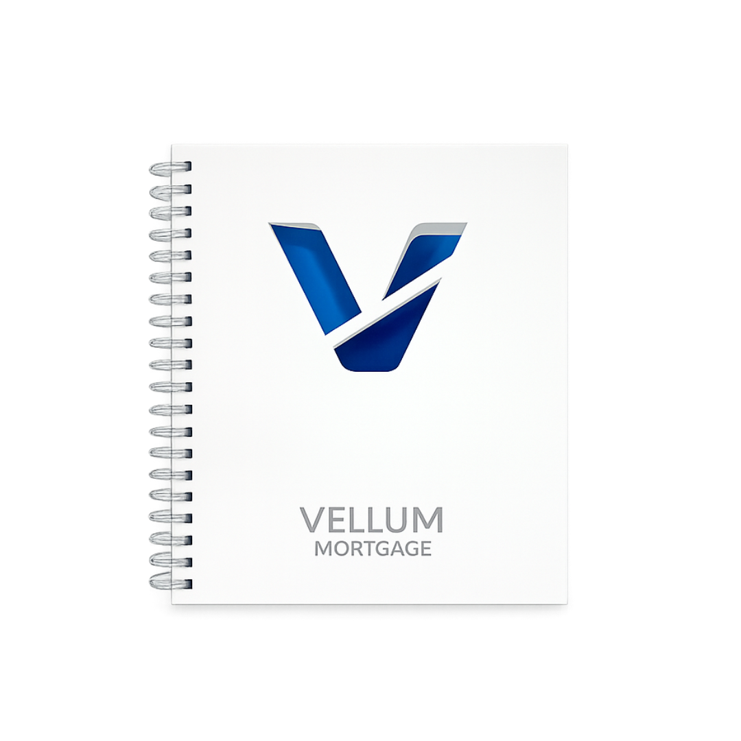 Vellum Branded Notebook